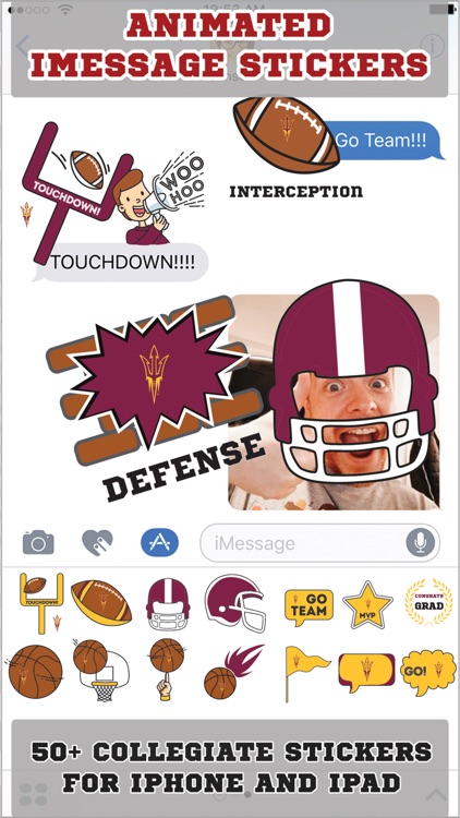 Arizona State Sun Devils Animated+Stickers