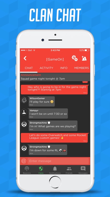 GamerLink - LFG & Clan Chat! screenshot-4