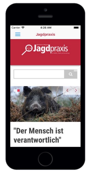 Jagdpraxis - News screenshot 2