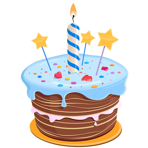 Birthday Stickers Celebration icon