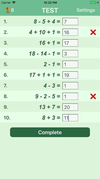 Elementary Arithmetic screenshot 3