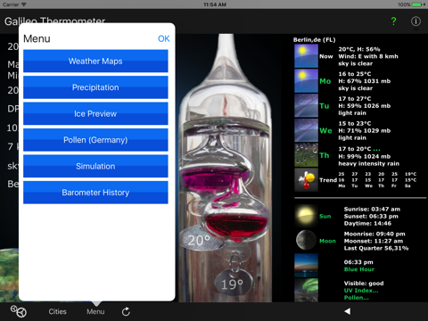 Galileo Thermometer - náhled