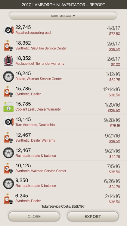 Vehicle Maintenance Log screenshot-3