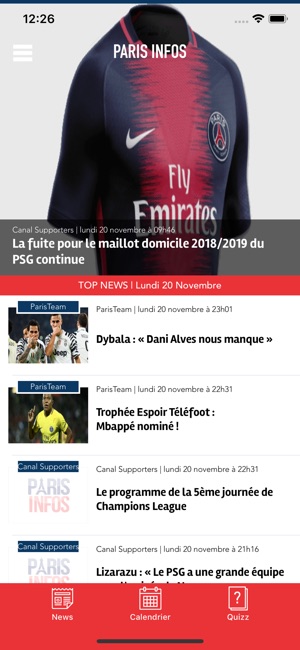 PARIS infos - Actu et mercato(圖2)-速報App