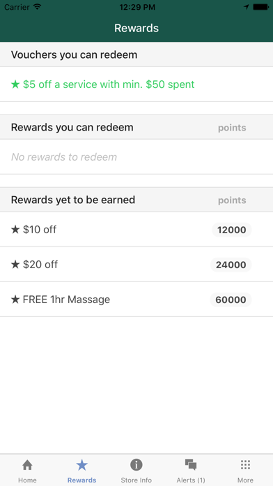 Sea Grass Therapies Rewards screenshot 2