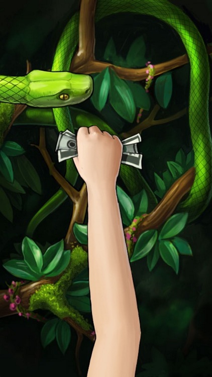 Money or Death - snake attack!