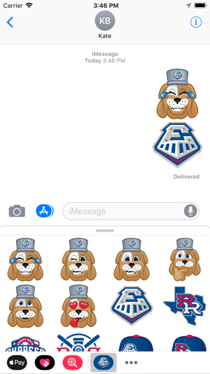 Round Rock Express Emoji(圖2)-速報App