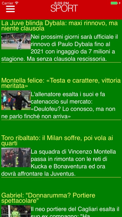 Italian news & radios screenshot-3