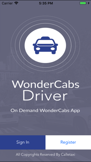 WonderCabs Driver