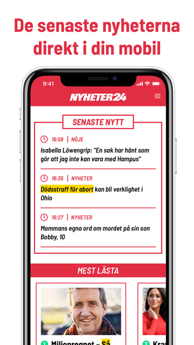 How to cancel & delete Nyheter24 from iphone & ipad 1