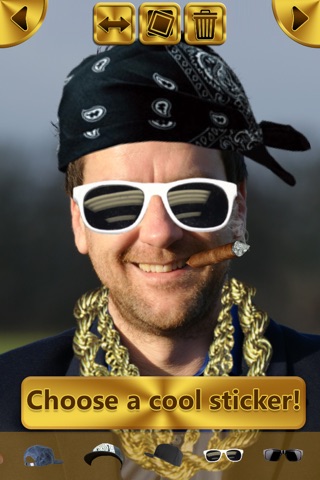 Gangsta Picture Stickers: Thug Life Photo Editor screenshot 3