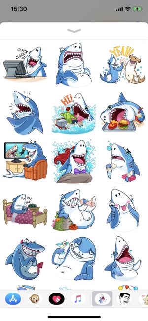 Funny Shark Sticker 2019(圖1)-速報App