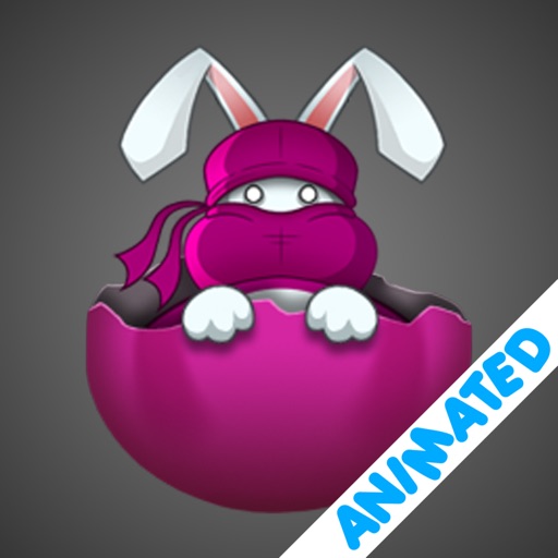 Cute Ninja Rabbit (animated) icon