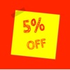 Sticky Note Discount Stickers