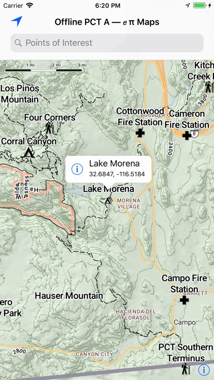 Offline PCT Map, Section A