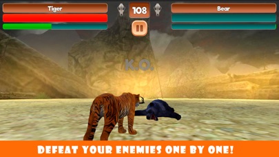 Fighting Tiger Jungle Battle screenshot 3