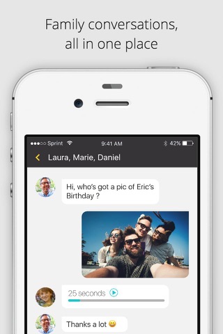 FamilyWall for Sprint screenshot 4