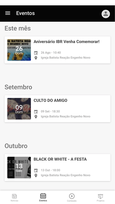 How to cancel & delete Igreja Batista Reação from iphone & ipad 4
