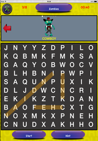 Word Search with pictures Lite - náhled