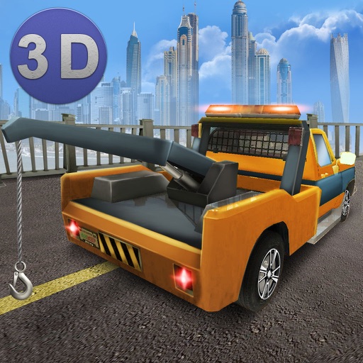 Tow Truck Driving Simulator 3D Icon