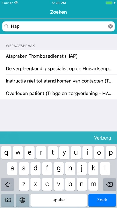 HOZL Werkafspraken screenshot 4