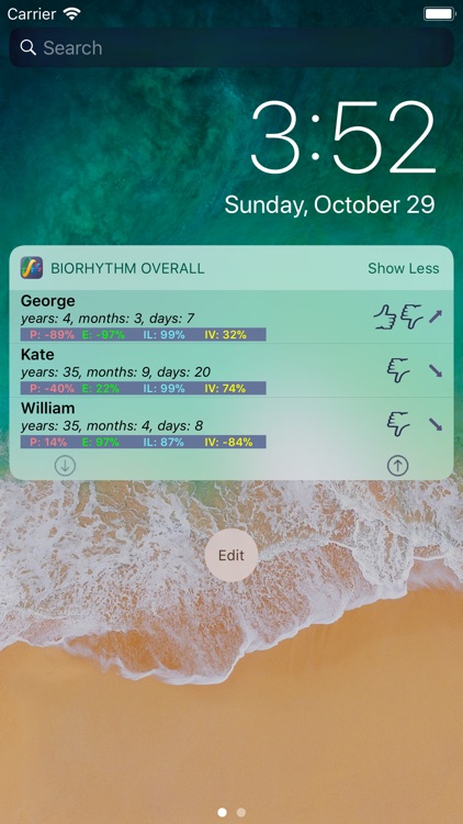 Biorhythms 4U screenshot-4