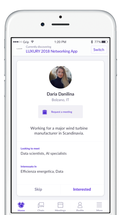 LUXURY US Networking App screenshot 2