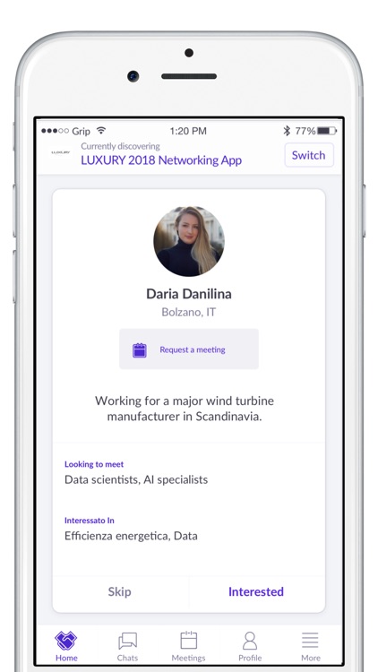 LUXURY US Networking App