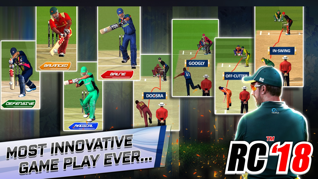 Real Cricket™ 18 - Free Hack screenshot 7 - iOS game interface