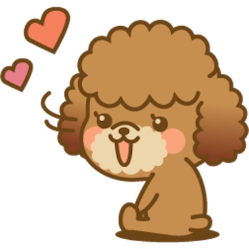 Toy Poodle The Dog Stickers