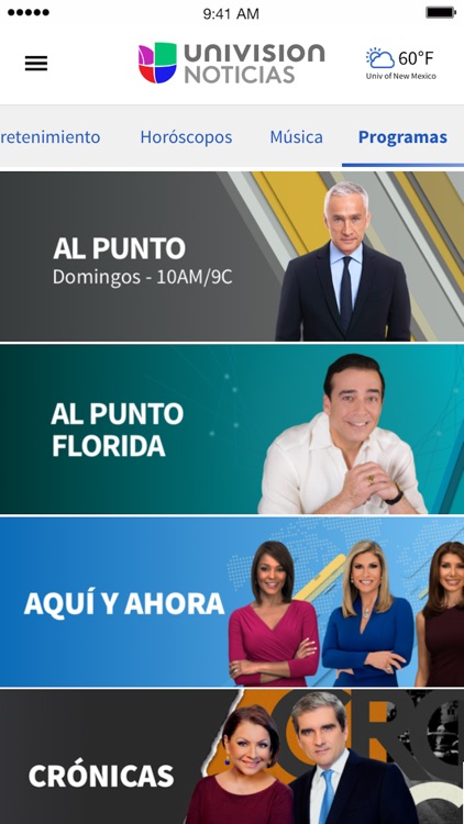 Univision Noticias screenshot-3