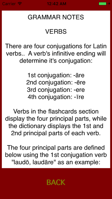 How to cancel & delete Learn Latin: Audio Flashcards from iphone & ipad 4