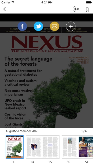 Nexus Magazine screenshot 2