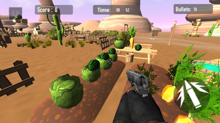 Watermelon Fruit Shooter FPS screenshot-3