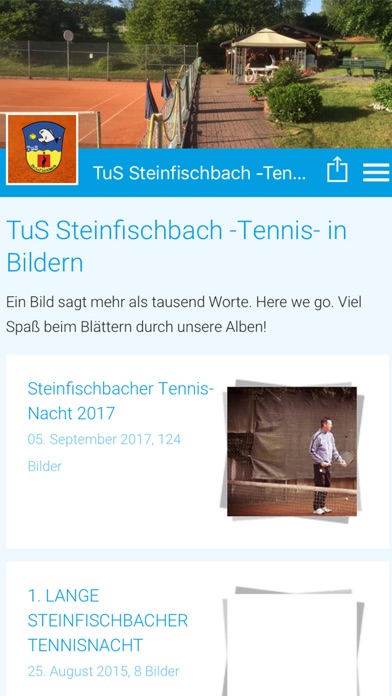 TuS Steinfischbach Tennis screenshot 2