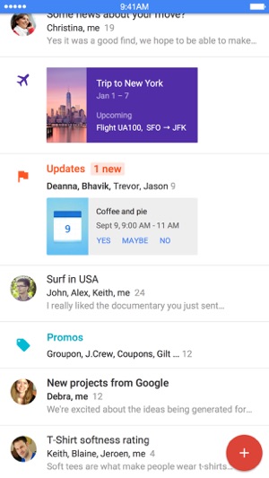 Inbox by Gmail Screenshot