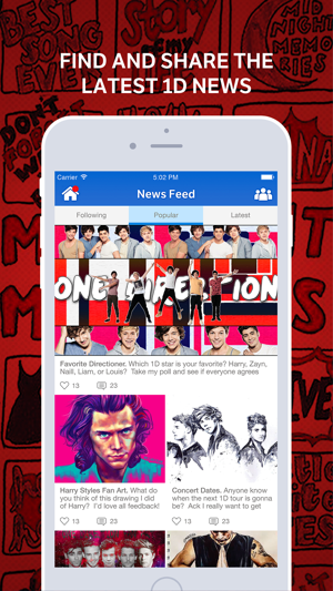 1D Amino for: One Direction(圖1)-速報App