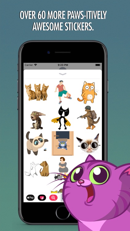 Cats Animated Text Stickers 2