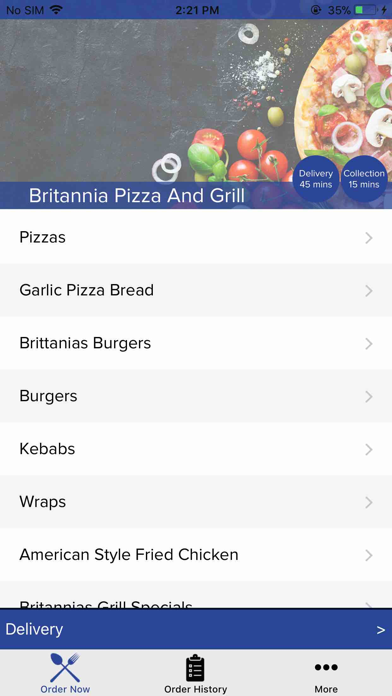 How to cancel & delete Britannia Pizza And Grill from iphone & ipad 2