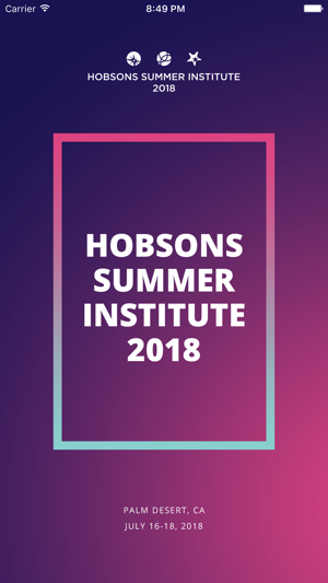 Hobsons Summer Institute 2018(圖1)-速報App