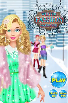 Game screenshot Fashion Winter Makeover Salon mod apk