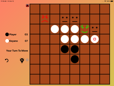 Reversi (Keyano) screenshot 2