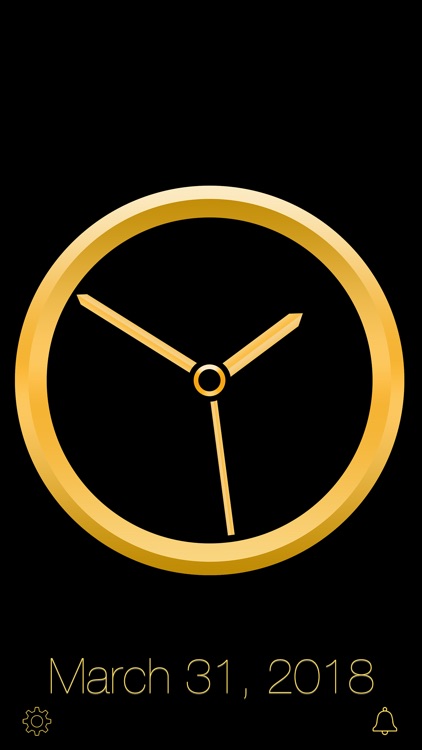 Gold Luxury Clock screenshot-4