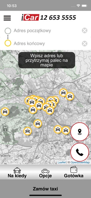 ICAR TAXI Kraków 12 653 5555(圖1)-速報App