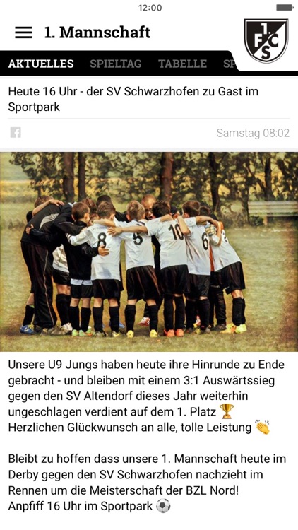 1. FC Schwarzenfeld