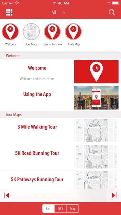 Self-Guided Running Tours