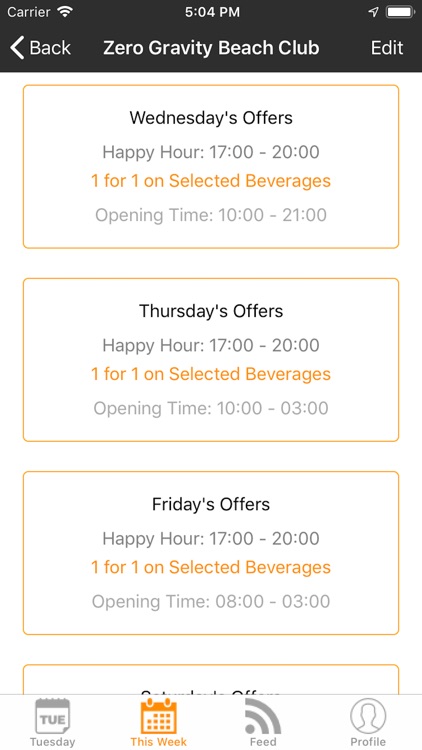 The Happy Hours App screenshot-8