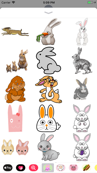 Bunny Rabbit Sticker Pack screenshot 2