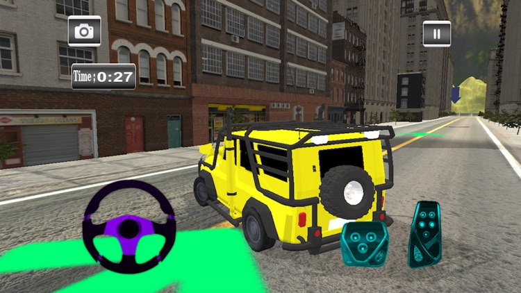 City Jeep Driving Simulator