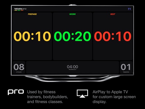 Tabata Pro Tabata Timer screenshot 3